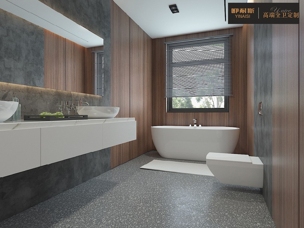 整體浴室柜怎么設(shè)計(jì)好？浴室柜與梳妝臺(tái)組合